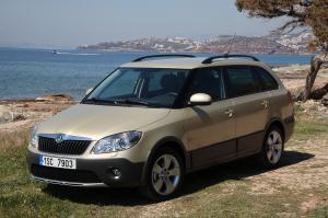 Skoda Fabia Scout 2011 года